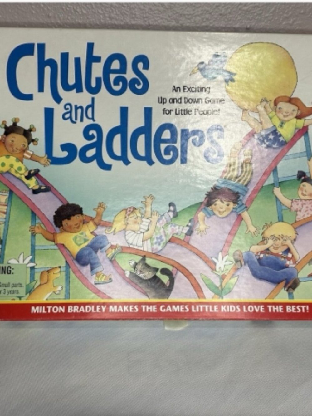 COMPLETE Chutes and Ladders 1999 Milton Bradley Board Game Ages 3-6